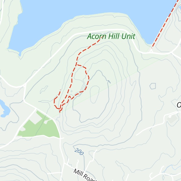 Map of Acorn Hill