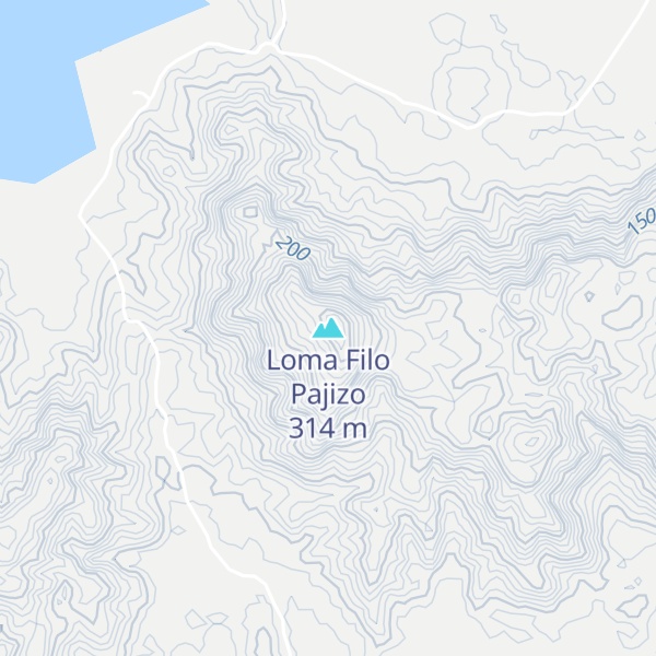 Map of Loma Filo Pajizo