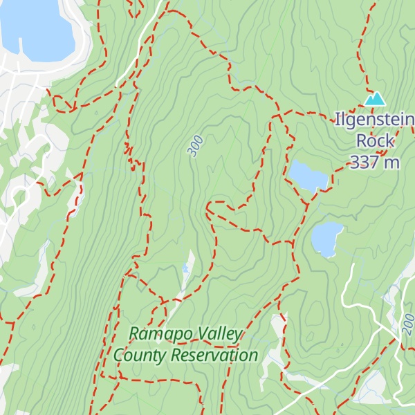 Map of High Mountain