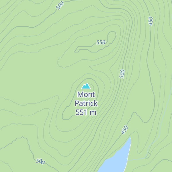 Map of Mont Patrick
