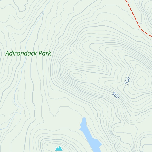 Map of Sturgis Mountain