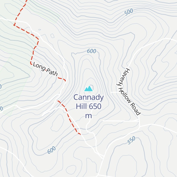Map of Cannady Hill