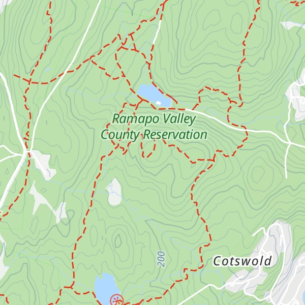 Map of Millstone Hill