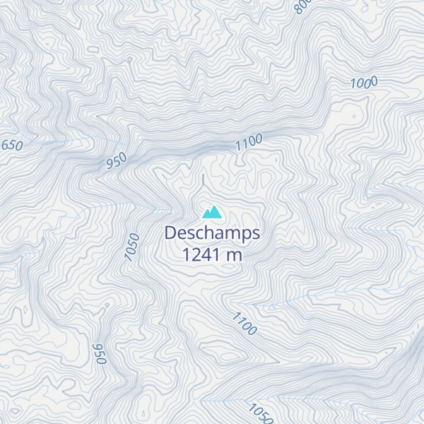 Map of Deschamps