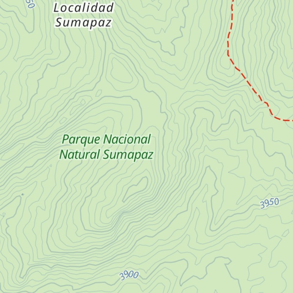 Map of Alto San Mateo