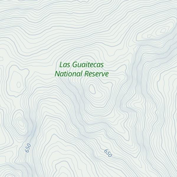 Map of Cerro Larraín