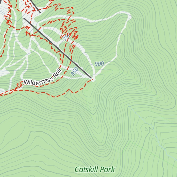 Map of Cave Mountain