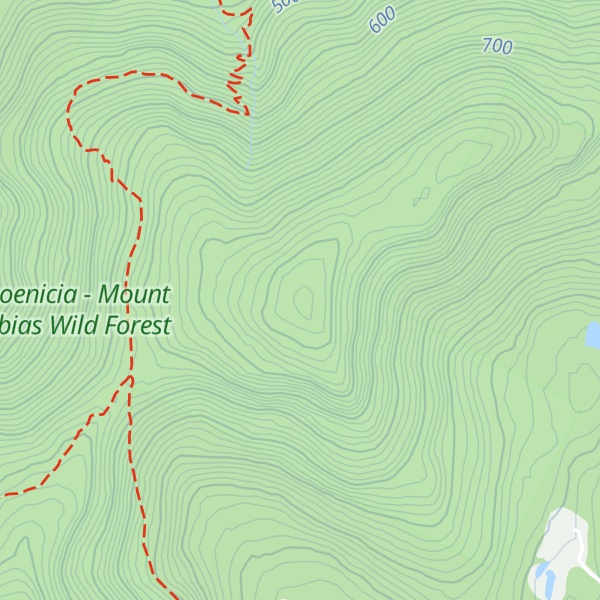 Map of Carl Mountain