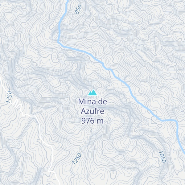 Map of Mina de Azufre