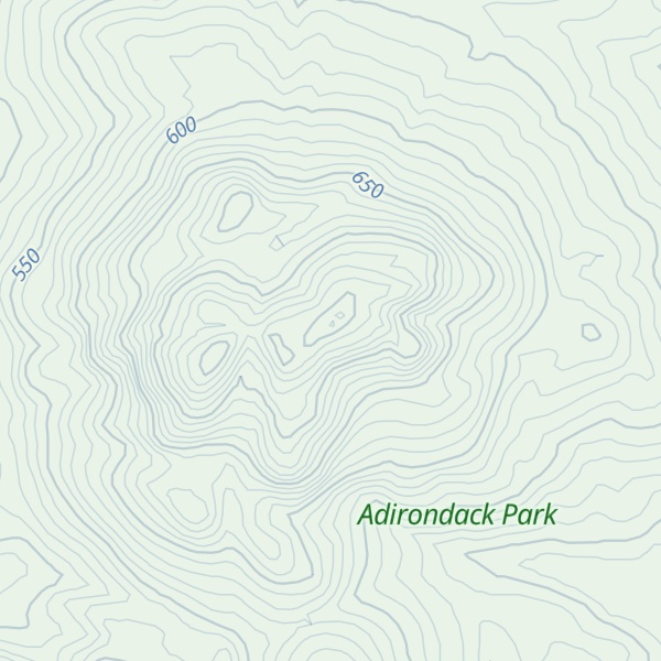 Map of Boot Bay Mountain