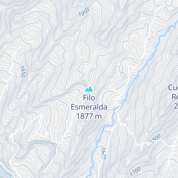Map of Filo Esmeralda