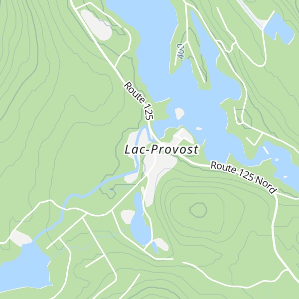 Map of Gîte de la Tanière de l'Ours