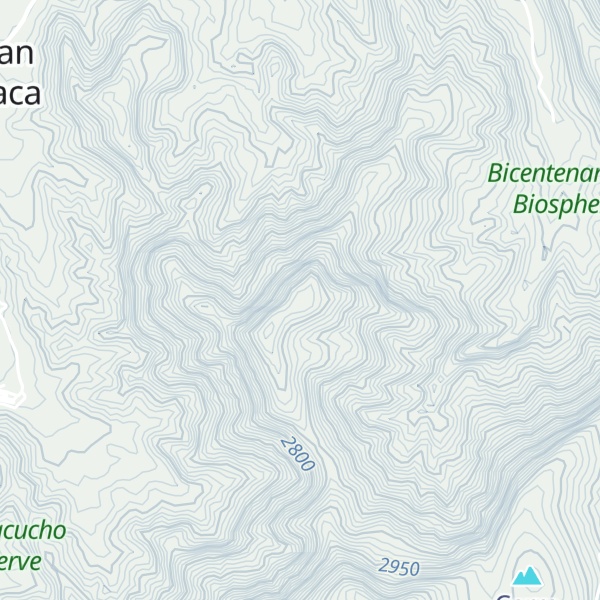 Map of Cerro San Francisco
