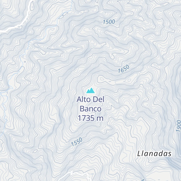 Map of Alto Del Banco