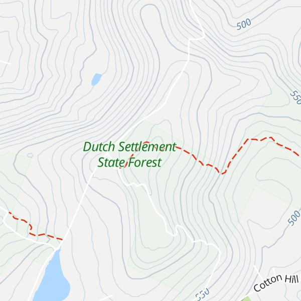 Map of Cotton Hill