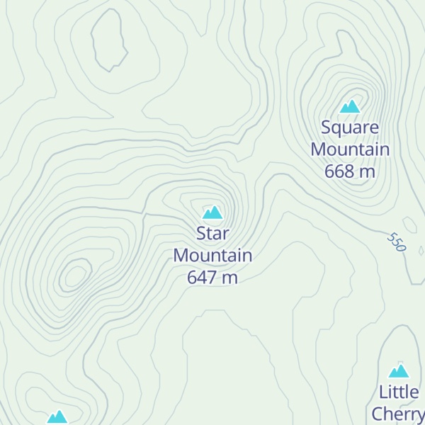 Map of Star Mountain