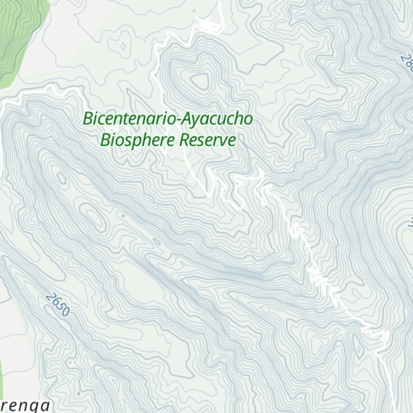 Map of Cerro Ccochayoj