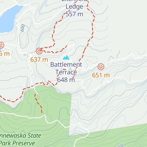Map of Castle Point