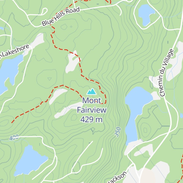 Map of Mont Fairview