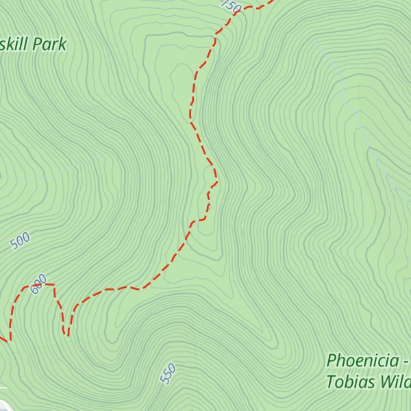 Map of Tremper Mountain