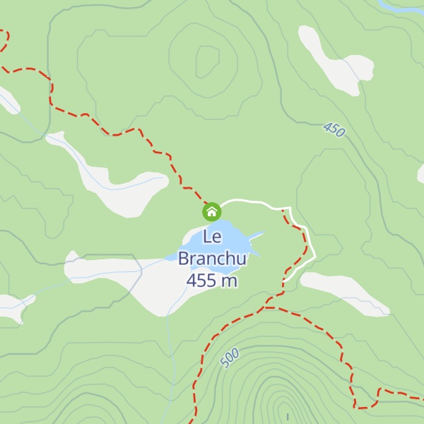 Map of Le Branchu