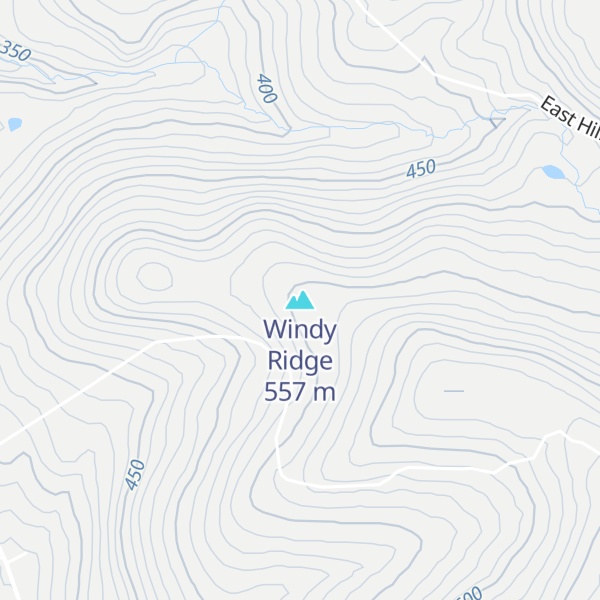 Map of Windy Ridge