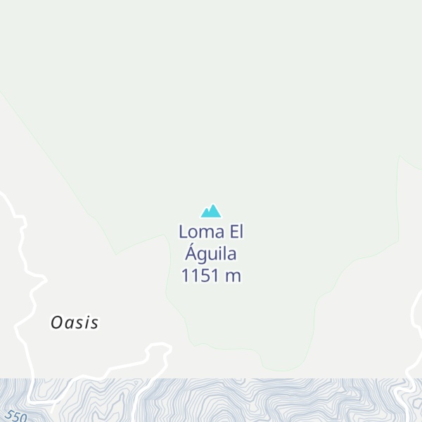 Map of Loma El Águila