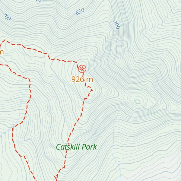 Map of Ashokan High Point