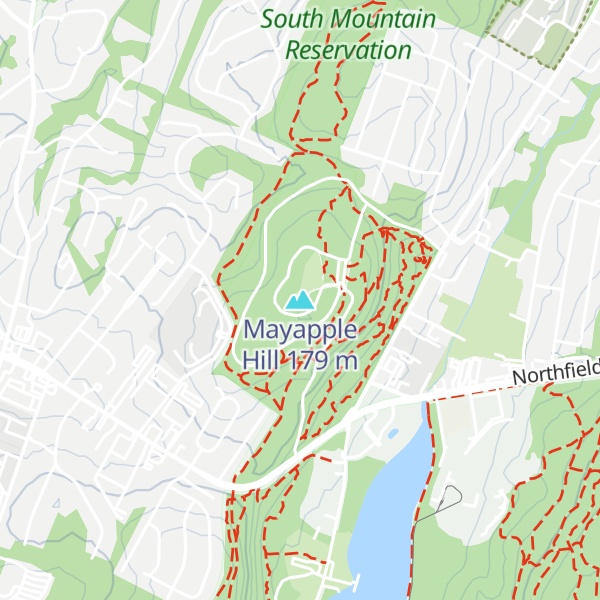 Map of Mayapple Hill