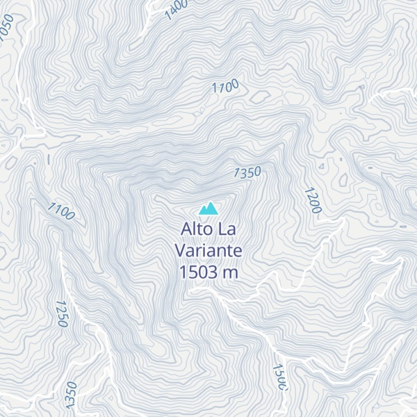 Map of Alto La Variante