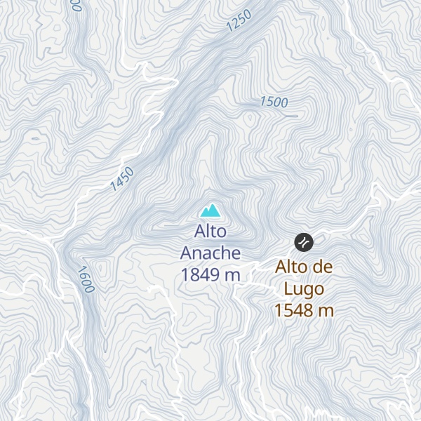 Map of Alto Anache