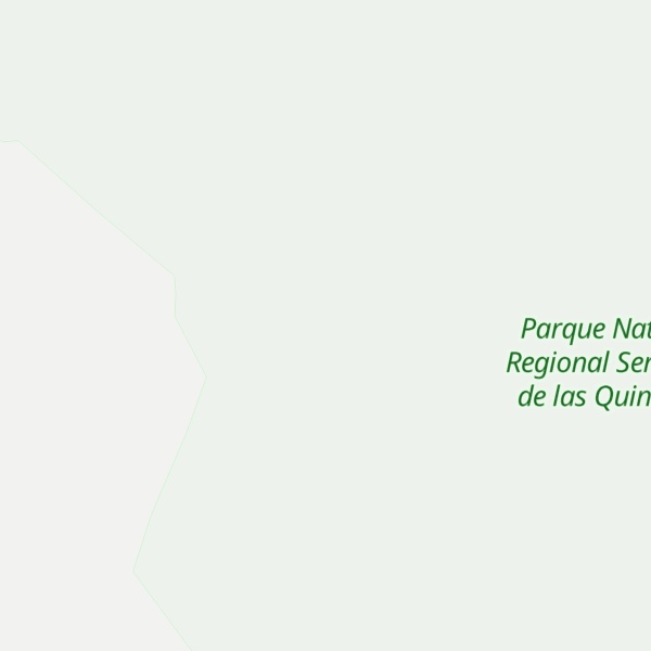 Map of Cerro La Alegría
