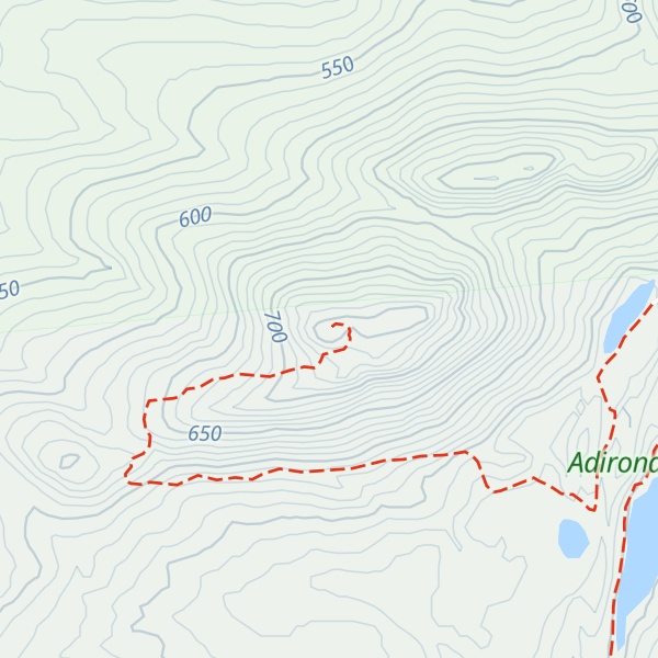 Map of Jenkins Mountain