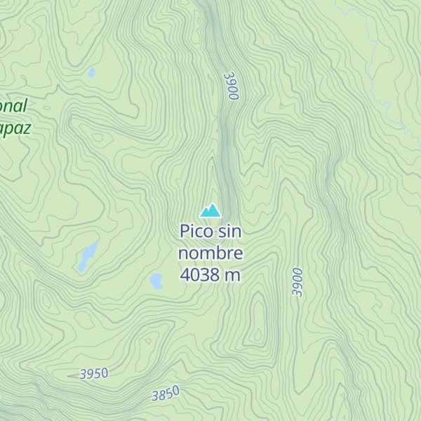 Map of Pico sin nombre