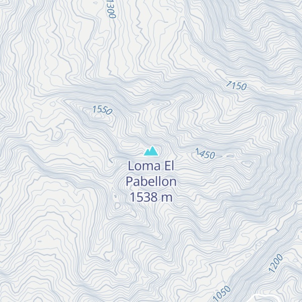 Map of Loma El Pabellon