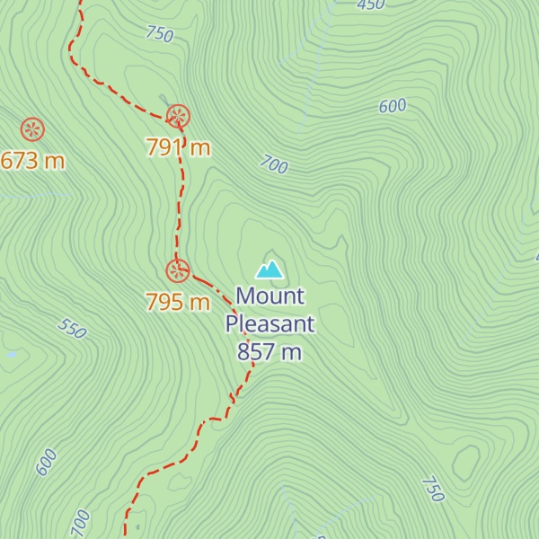 Map of Mount Pleasant