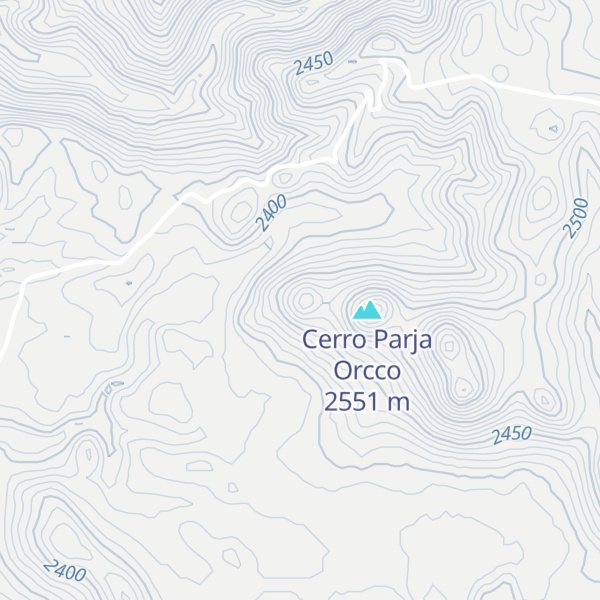 Map of Pampa Tramoya