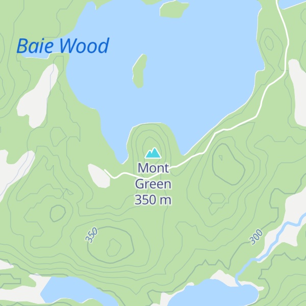 Map of Mont Green