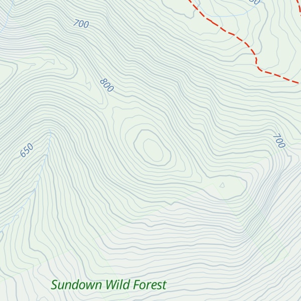 Map of Mombaccus Mountain