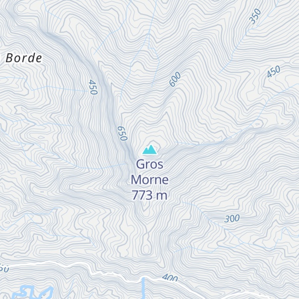 Map of Gros Morne