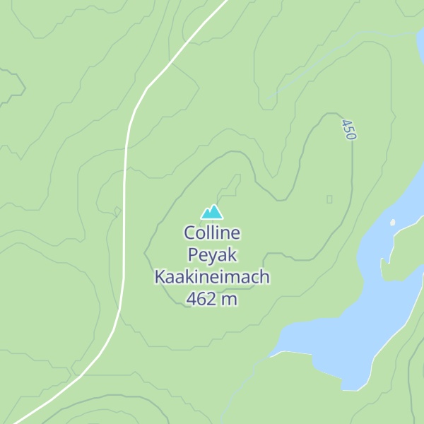 Map of Colline Peyak Kaakineimach