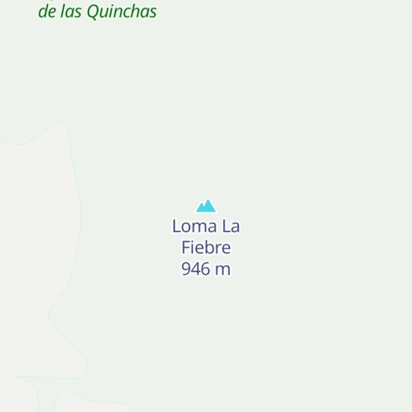 Map of Loma La Fiebre