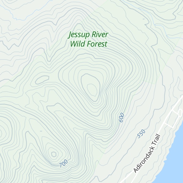 Map of Porter Mountain
