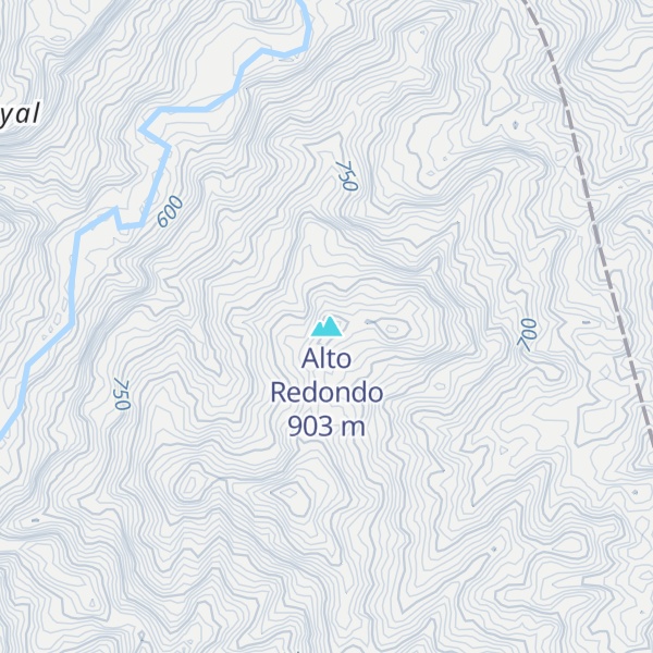 Map of Alto Redondo