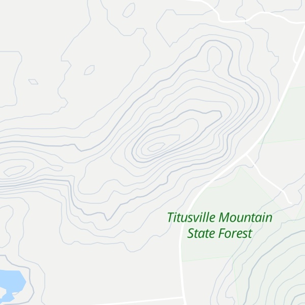Map of Twin Pond Mountain