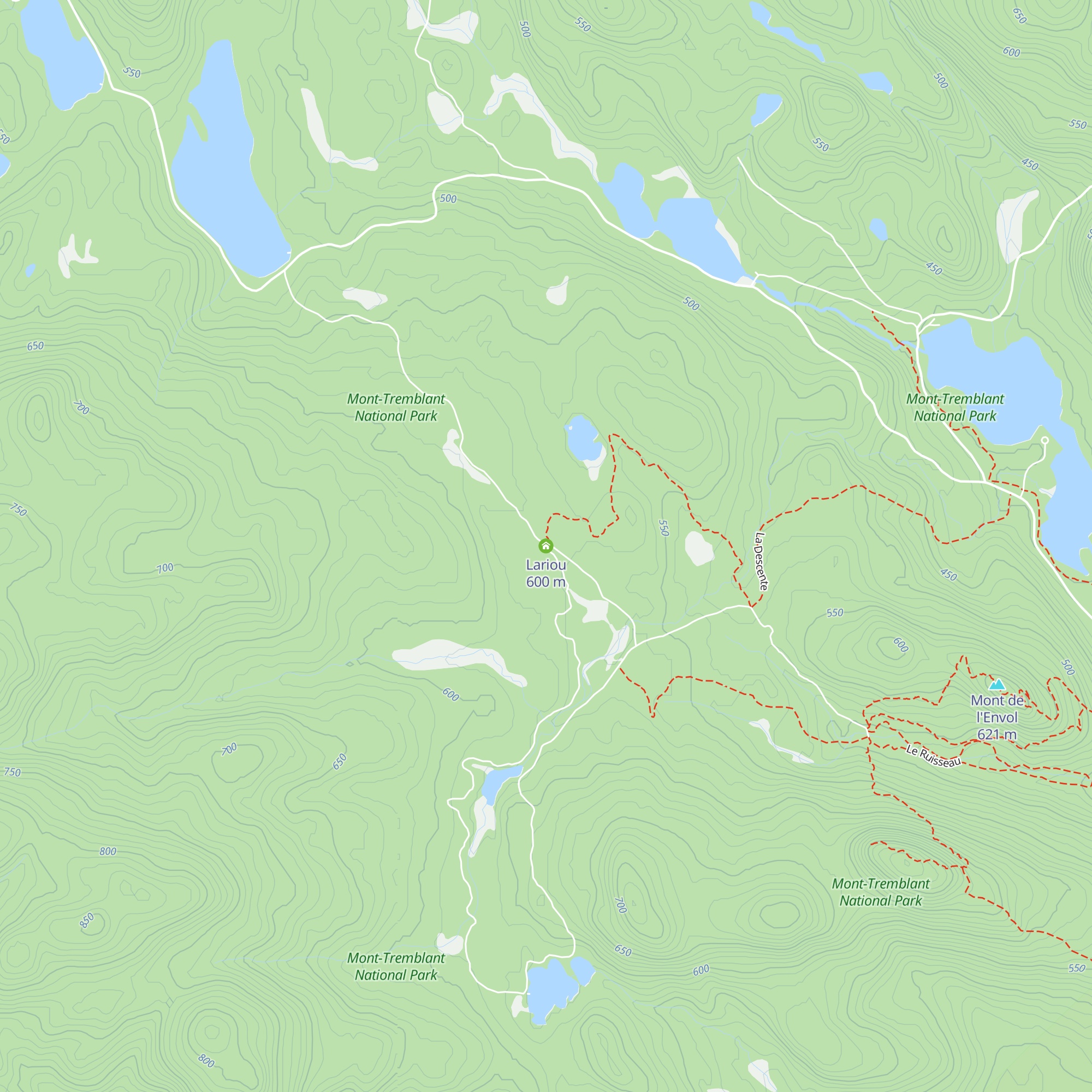 Lariou map