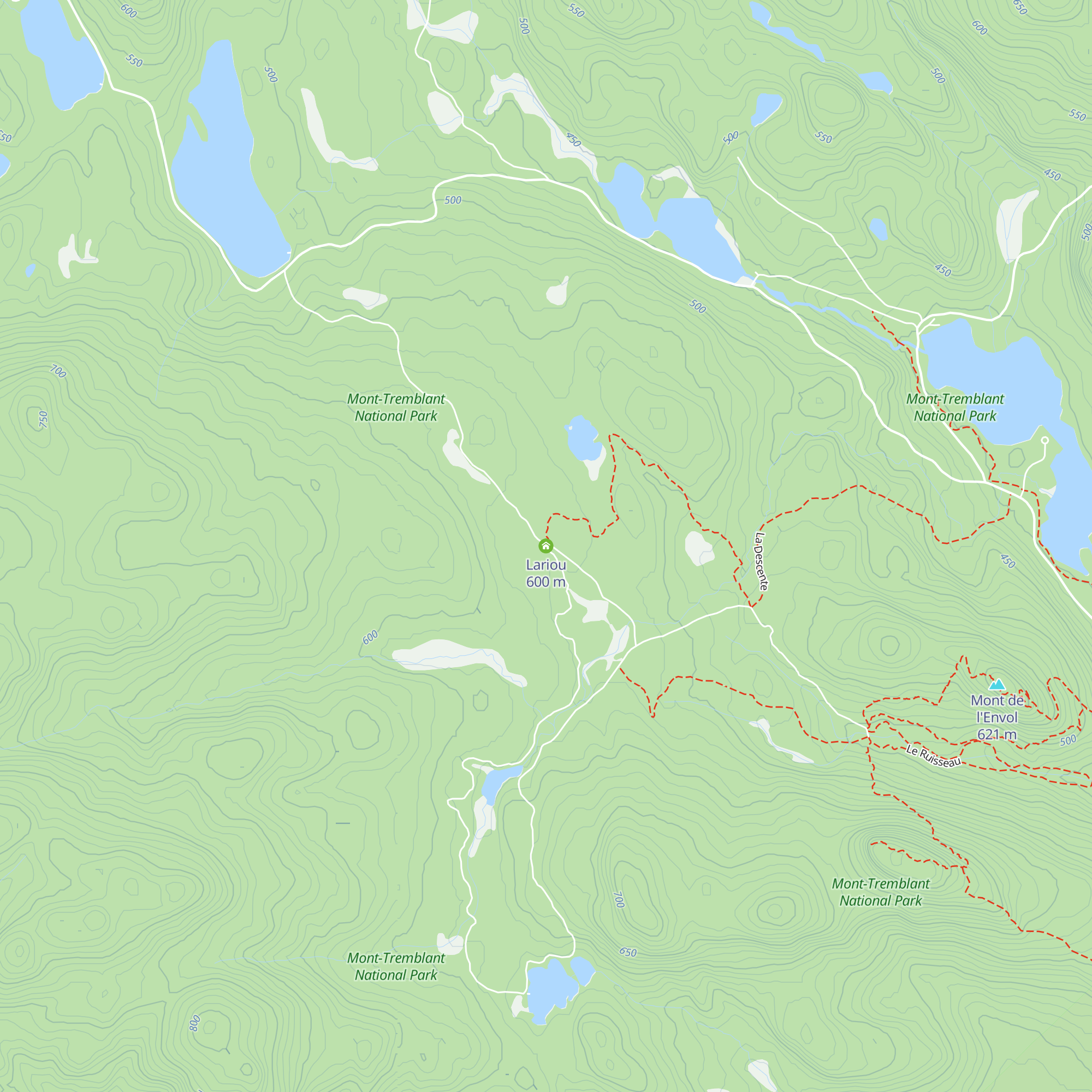 Lariou map
