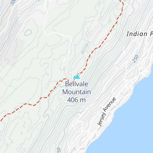 Map of Bellvale Mountain