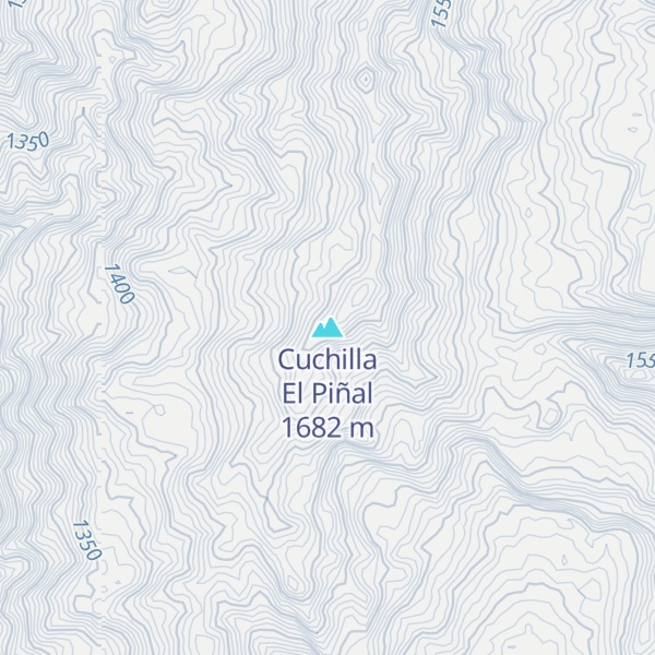 Map of Cuchilla El Piñal