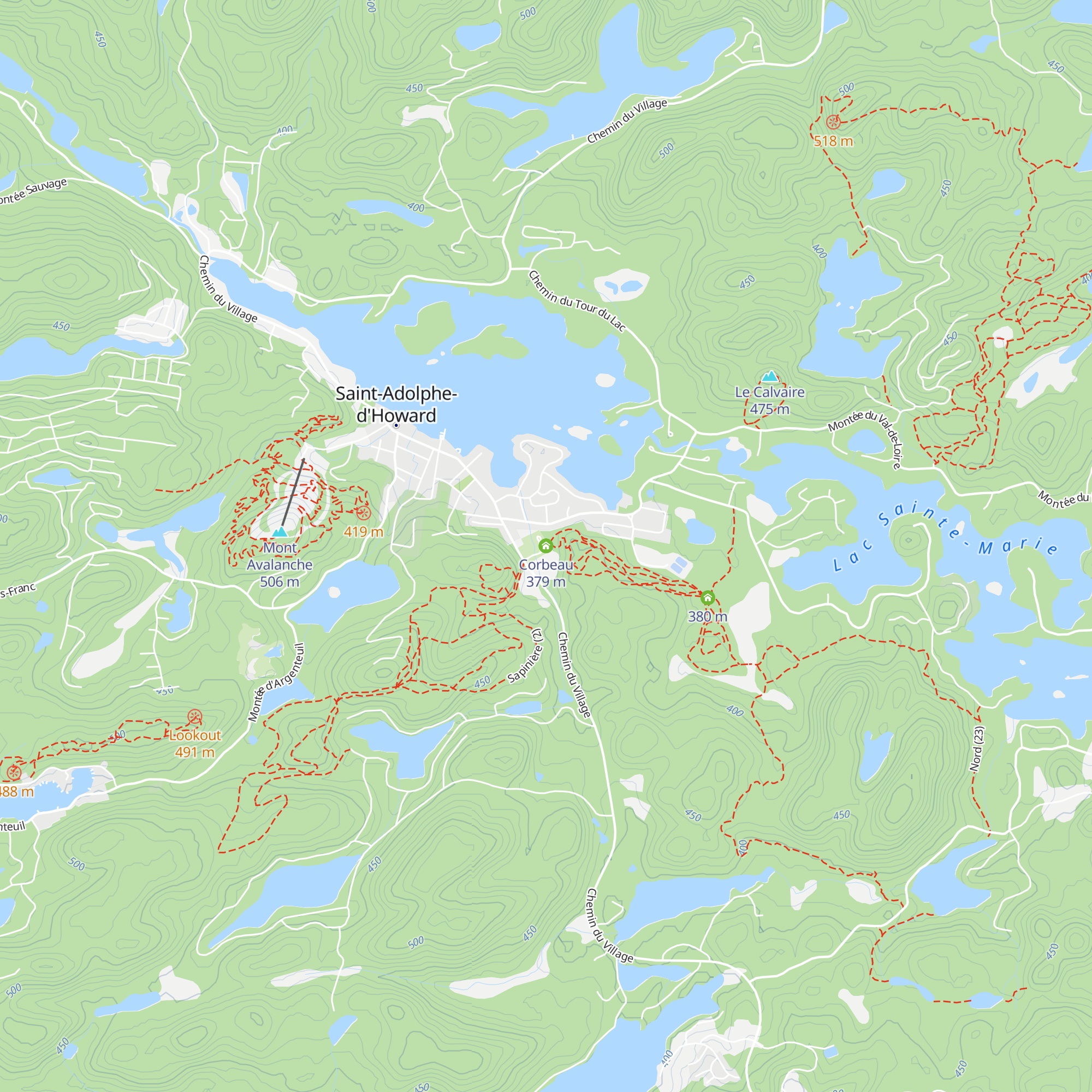 Corbeau map